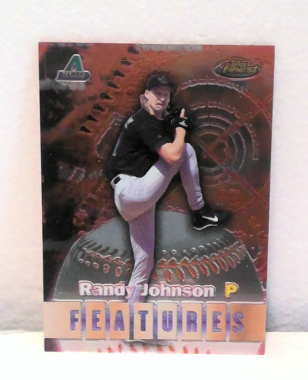 Randy Johnson/ Pedro Martinez 2000 Topps Finest Features #124
