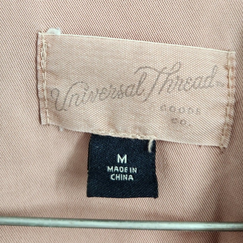 Universal Thread Pink Button Down Top - Women's M… - image 3