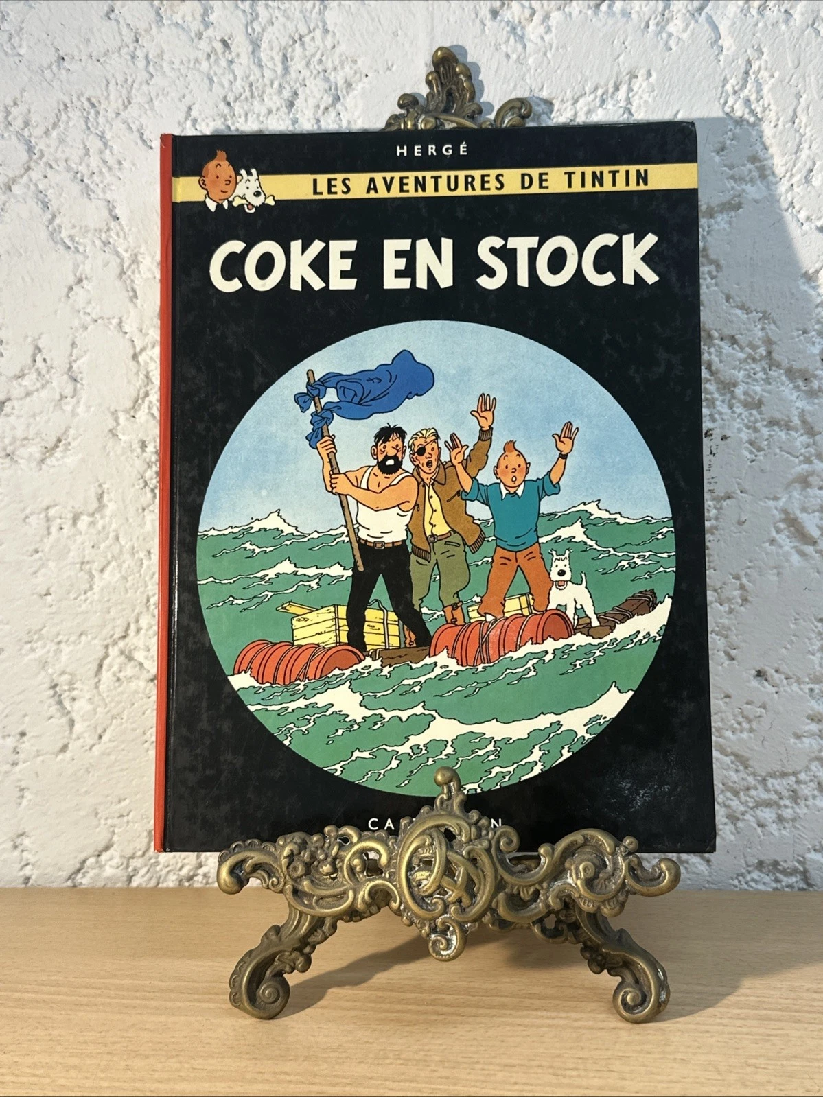 BD Les Aventures De Tintin Coke En Stock Hergé Casterman 1947