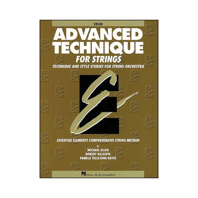 Hal Leonard EE Advanced Technique for Strings Cello