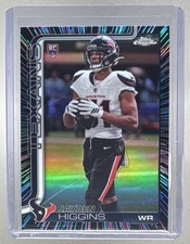 Jayden Higgins 2025 Topps Chrome #343 Neon Pulse Refractor Rookie RC