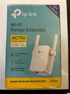 TP-LINK Extension de portée Wi-Fi AC750 Modèle de double bande RE205