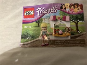 Lego Friends 30113 Stephanie's Bakery Stand Used Complete No Box
