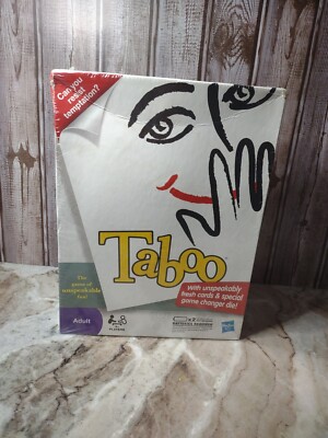 New Taboo 2010 Hasbro Adult 4 or More Player Game Complete Great Game Night Fun
