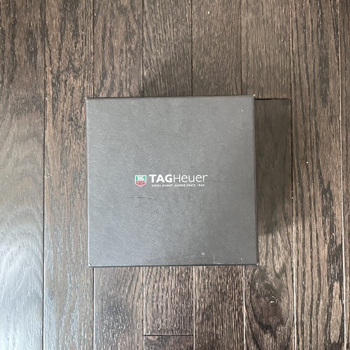 Tag Heuer Uhrenbox original gebraucht mit Umkarton.