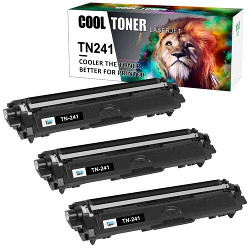 3x Toner Compatible with Brother TN-241 TN-242 MFC-9142CDN DCP-9022CDW HL-3142CW