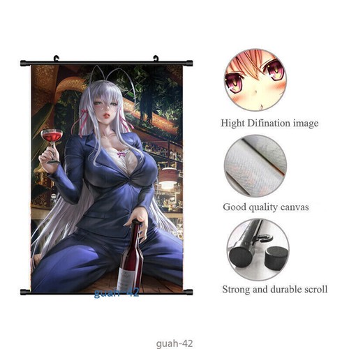 Anime Girl Riven & Ciri Hot HD Scroll Poster Manga Wall Art Picture 60x90cm - Picture 2 of 4