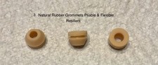 RCA 3 Natural Rubber TURNTABLE Motor Grommets...