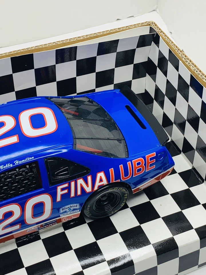 Винтажный 1993 ERTL First Oil Bobby Hamilton #20 Finalube 1:18 L.E. BANK Thunderbird - Изображение 2 из 4