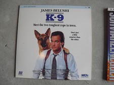 K-9 Movie Laserdisc James Belushi
