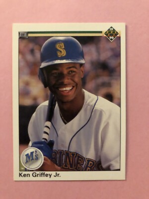 1990 Upper Deck  #156 Ken Griffey Jr (RC) Perfect Card (Spelling Error Card) 