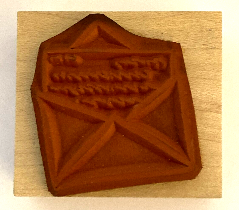 HERO ARTS Envelope with Letter Invitation New Wood Mounted Rubber Stamp E1484 eBay