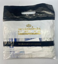 Tallit Talis Prayer Shawl Acrylic 24  x72  Made In Israel Blue And Gold NOB