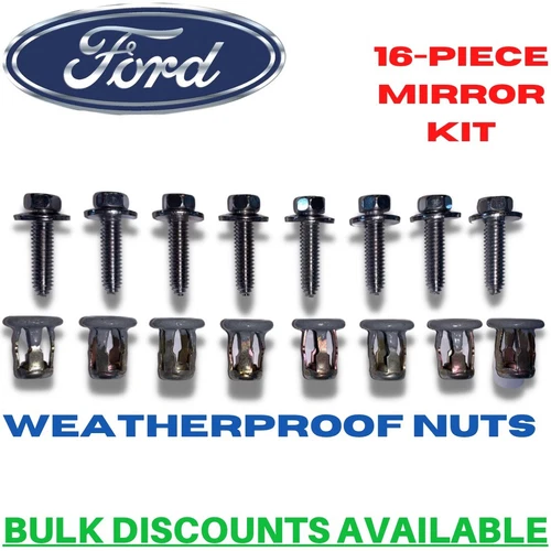 1953-1997 FORD F 100 150 250 350 Pick Up Truck Door Mirror Bolts Jack Nuts OEM