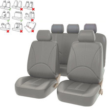 Car Front Rear Seat Covers Cushion Accessories Full Set Pu Leather Breathable Car Front Rear Seat Covers Cushion Accessories Full Set Pu Leather Breathable