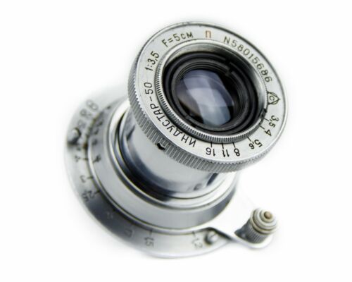 Soviet Lens INDUSTAR - 50 (3.5/50 mm) Copy Leica Mount M39 - Micro M4/3 - Picture 5 of 11