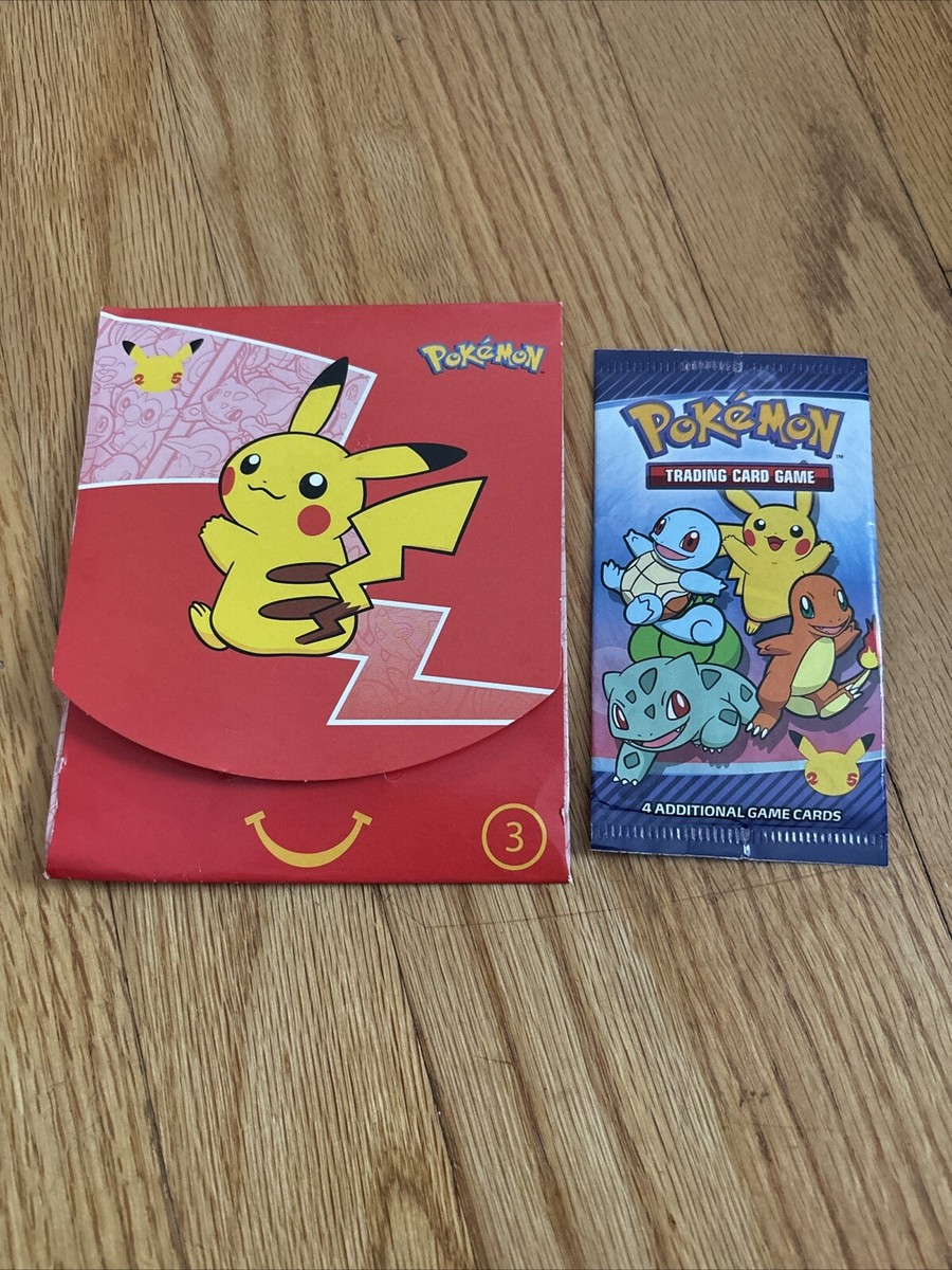 2021) 25th Anniversary McDonald's Pokémon Happy Meal Booster