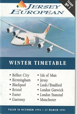 london city to jersey timetable