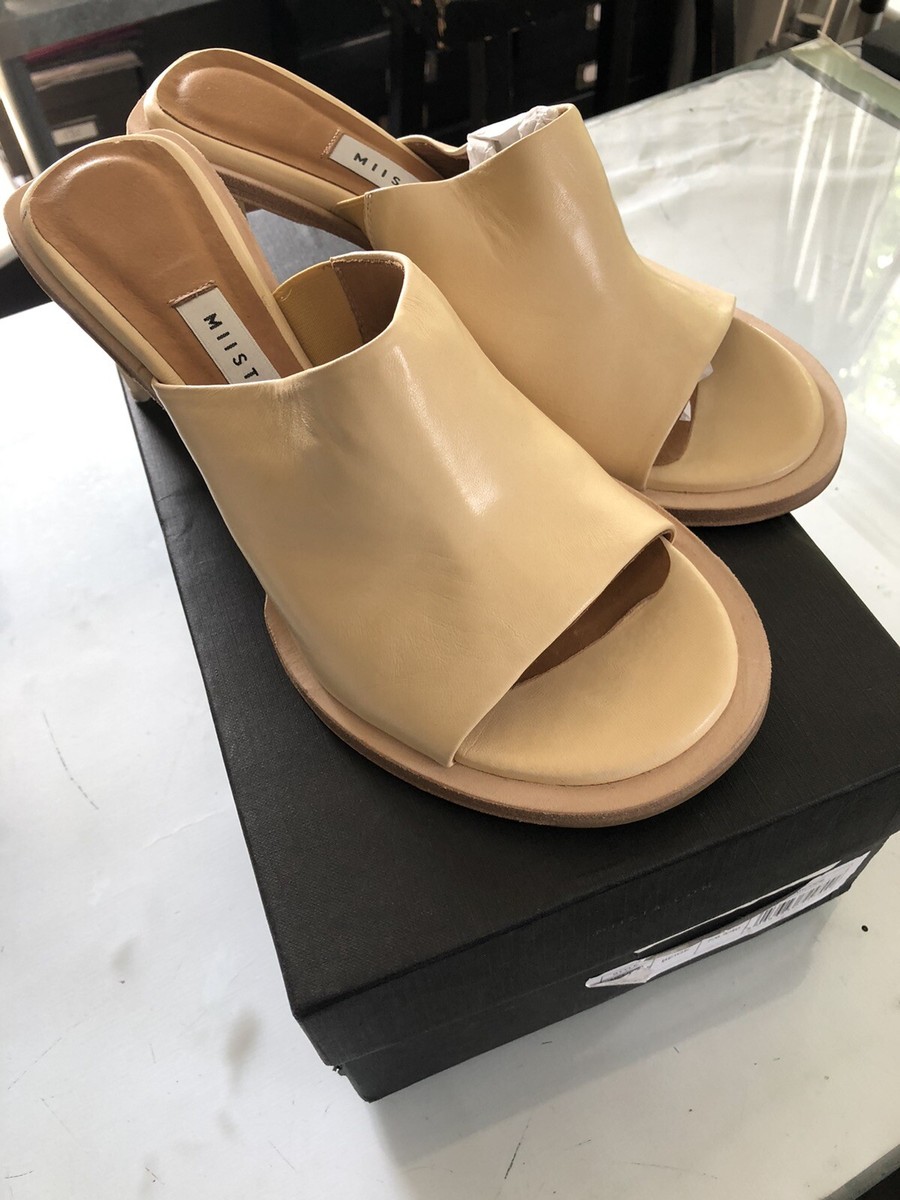 Miista Melissa Sandals Mules Coffee Milk sz 9.5/40 NWB | eBay