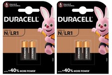 4 x DURACELL N MN9100 1.5V Alkaline Batteries LR1 E90 AM5 KN Long Expiry