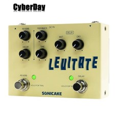 SONICAKE Levitate Digital Delay and Reverb 2 in 1 Guitar Effects Pedal Processor
