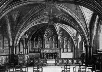 The Crypt Chapel, Westminster, c1920 Old Photo