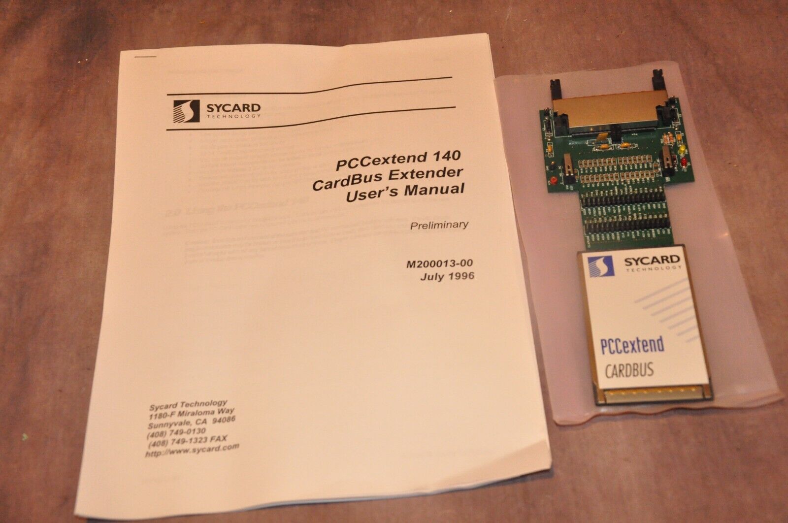 Sycard Technology PCCextend 140/140A CardBus Extender Card. Available Now for 289.00
