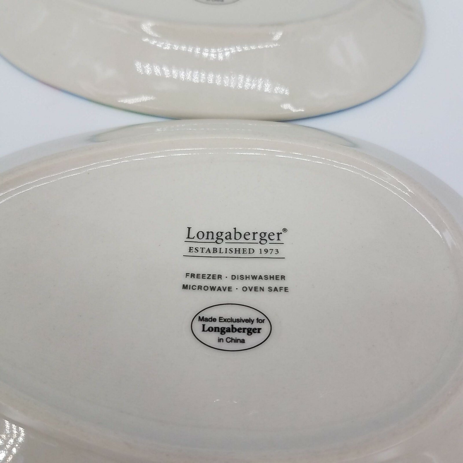 Longaberger Easter Egg Snack Plates Retired/Limited 31085/AVAIL ONE