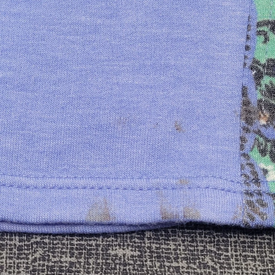 Top de pijama Cuddl Duds Lounge talla grande azul cachemir suave camisa ropa para dormir Foto 2 de 4