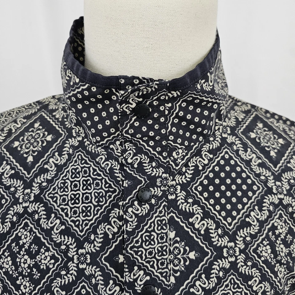 Reyn Spooner Men's Hawaiian Tribal Print Nylon Windbreaker Jacket Large EUC - Image 2 of 4