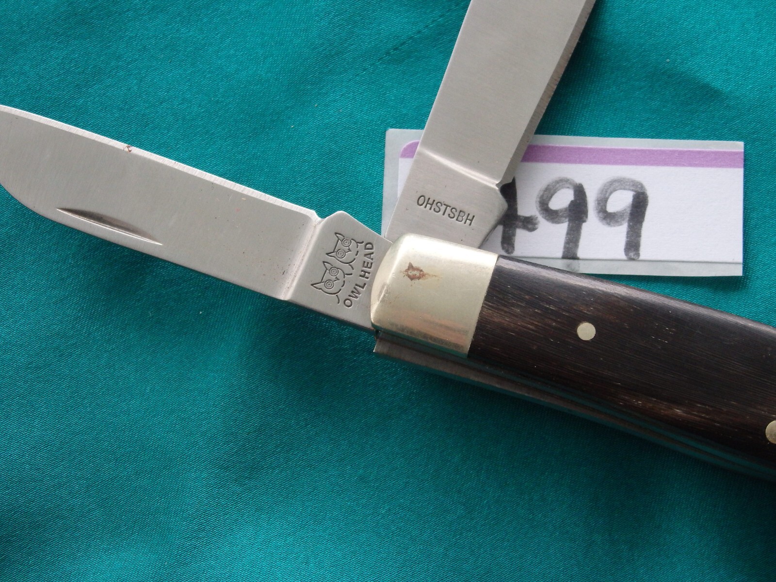 Owl head folding pocket knife model OHSTSBH Germany (item1499) eBay