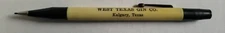 Vintage West Texas Gin Co. Kalgary Texas Mechanical Pencil