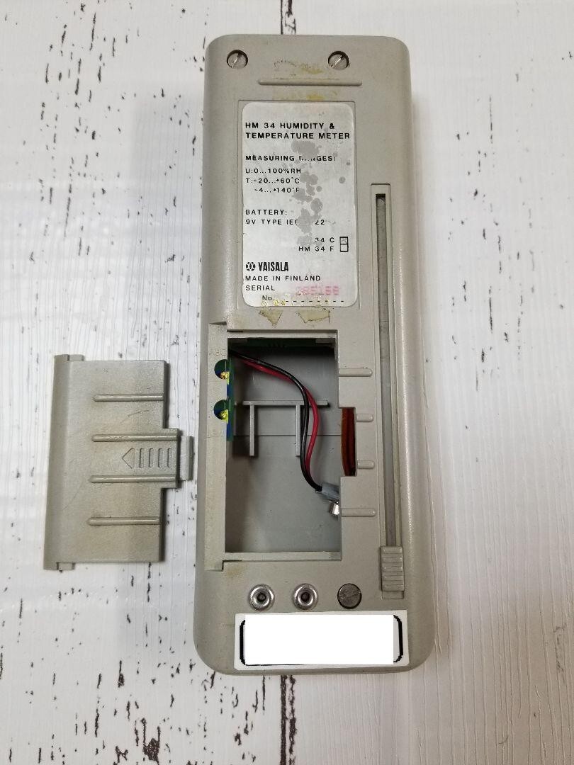 VAISALA HM34 Humidity And Temperature Meter Used | eBay