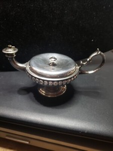 ANTIQUE VICTORIAN CIGAR OIL LAMP LIGHTER DERBY SILVER CO.