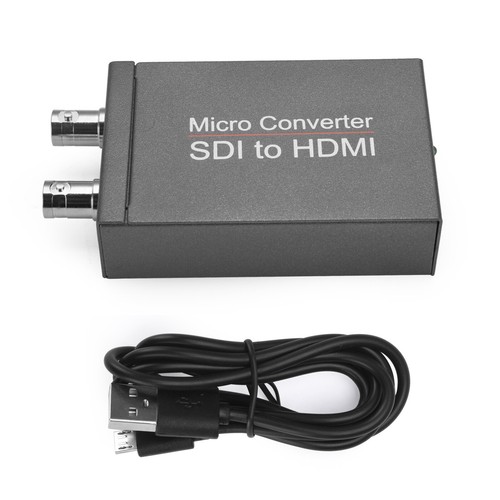 1 SDI In to 2 HDMI + SDI Out Mini HD Video Micro Converter Audio Switcher #8 - Picture 5 of 11