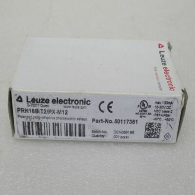 1PC NEW Leuze sensor PRK18B.T2/PX-M12 50117361 Free delivery