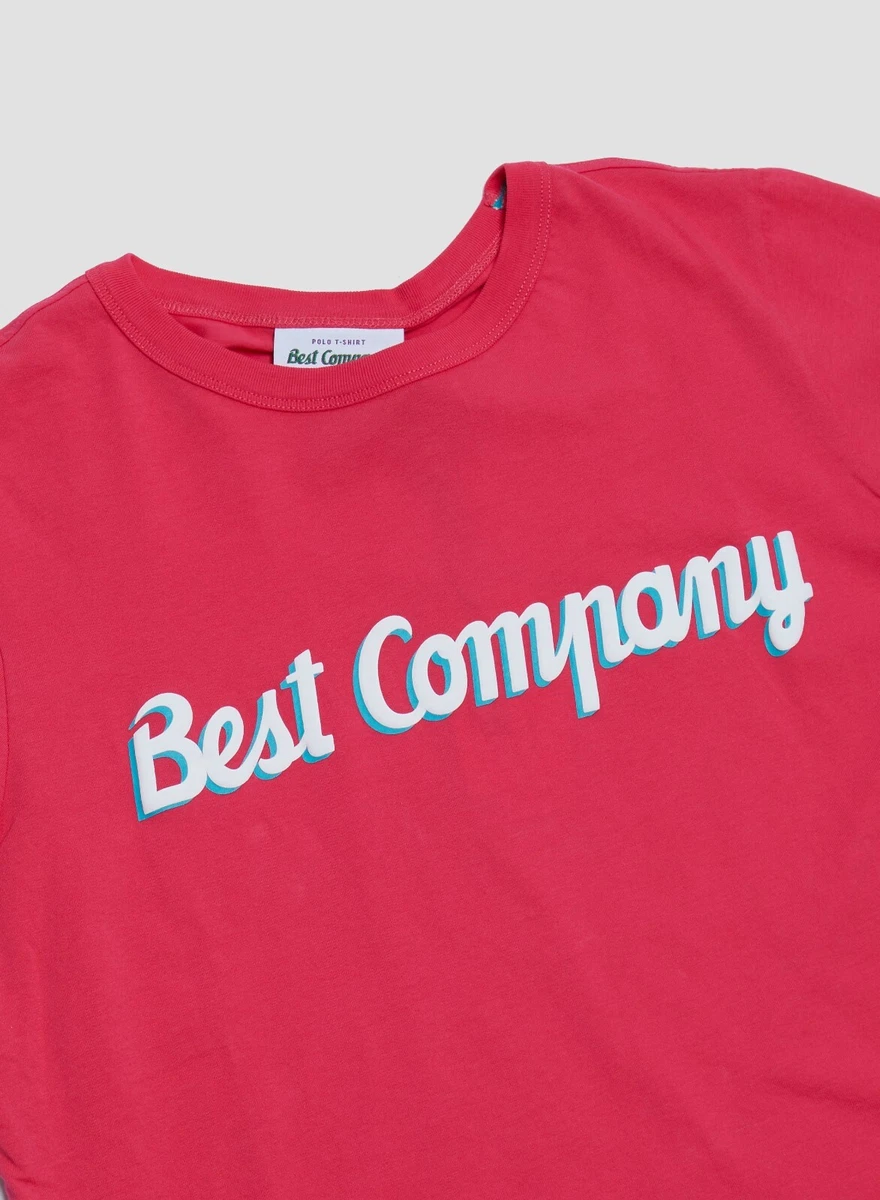 Best Company Basic MC Cotton 69 2033 T Shirt Tee Top in Ribes