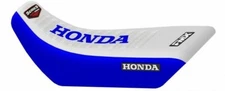 FMX WHITE & BLUE Series Seat Cover for Honda NX 250 FREE SHIPPING INCLUDED