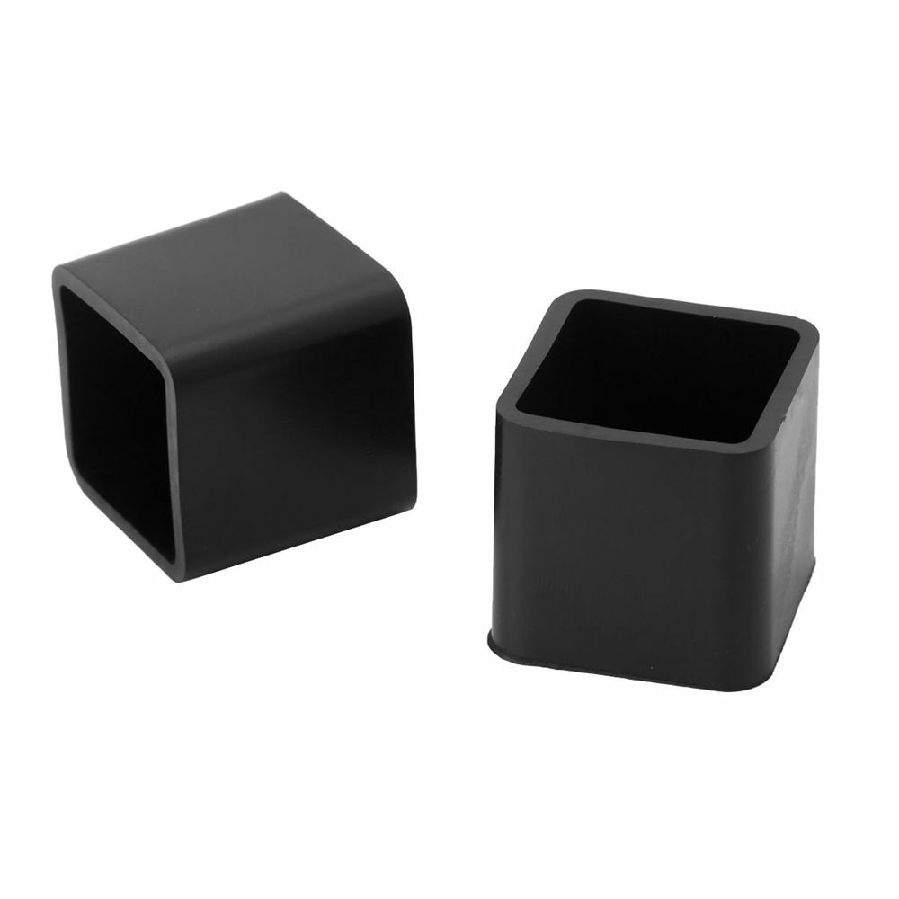 10PCS Square Tube Inserts Plastic End Caps Furniture Feet Chair Legs