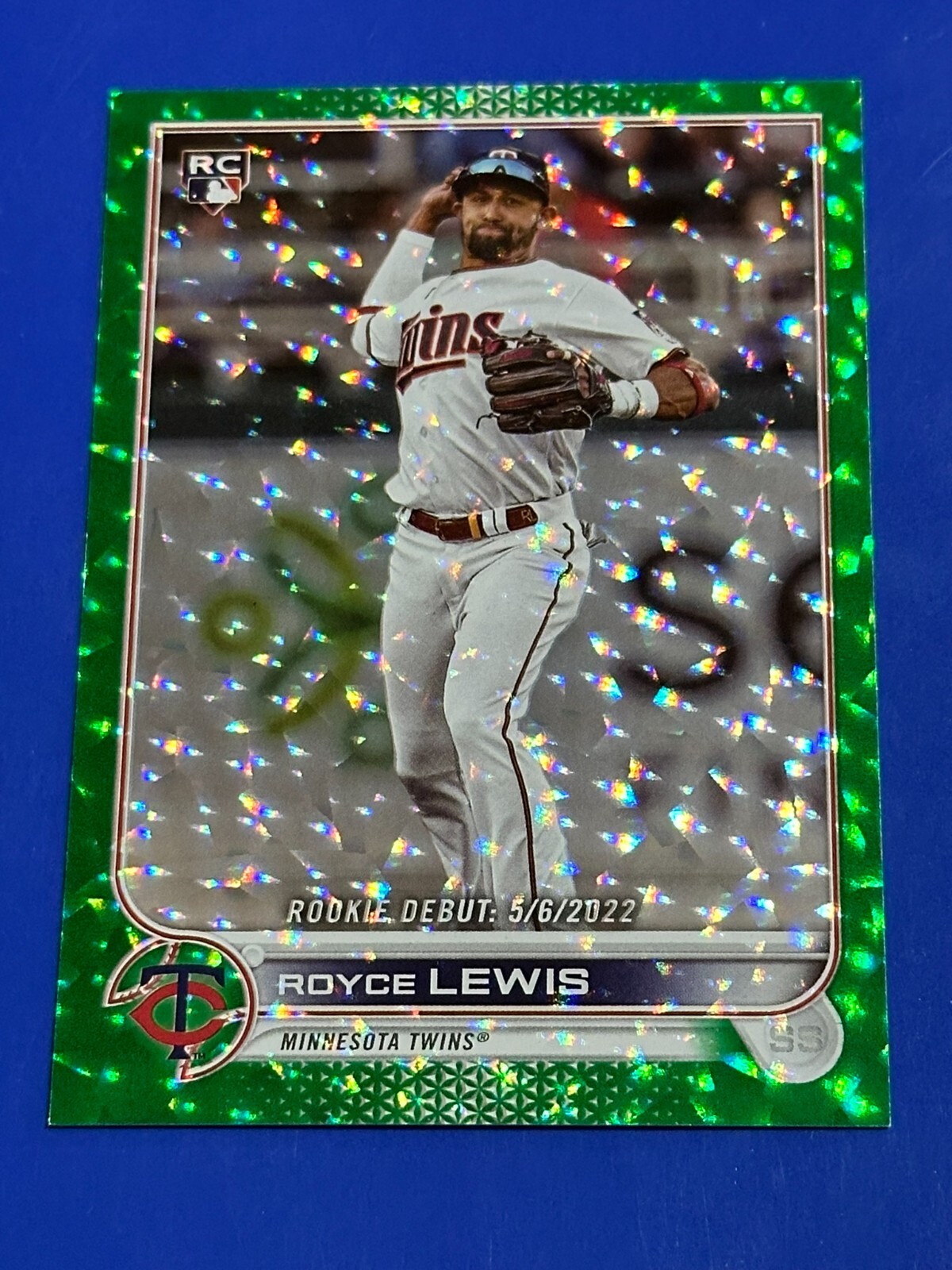 2022 Topps Update Royce Lewis Debut Green Foil RC #US149 /499 - Twins -FREE SHIP