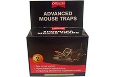 Rentokil Advanced Mouse Traps Two / Twin Pack 