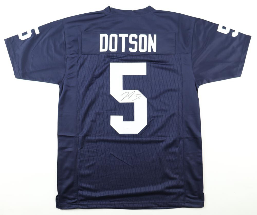 Jahan Dotson Autographed Signed Penn State Nittany Lions Penn State Nittany Lion Jersey (JSA) Washington Commander WR 