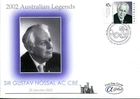 2002 Australian Legends Sir Gustav Nossal AC CBE - Alpha FDC APM34330