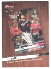 2020 Topps Juan Soto #BTN-1 Best of Topps Now