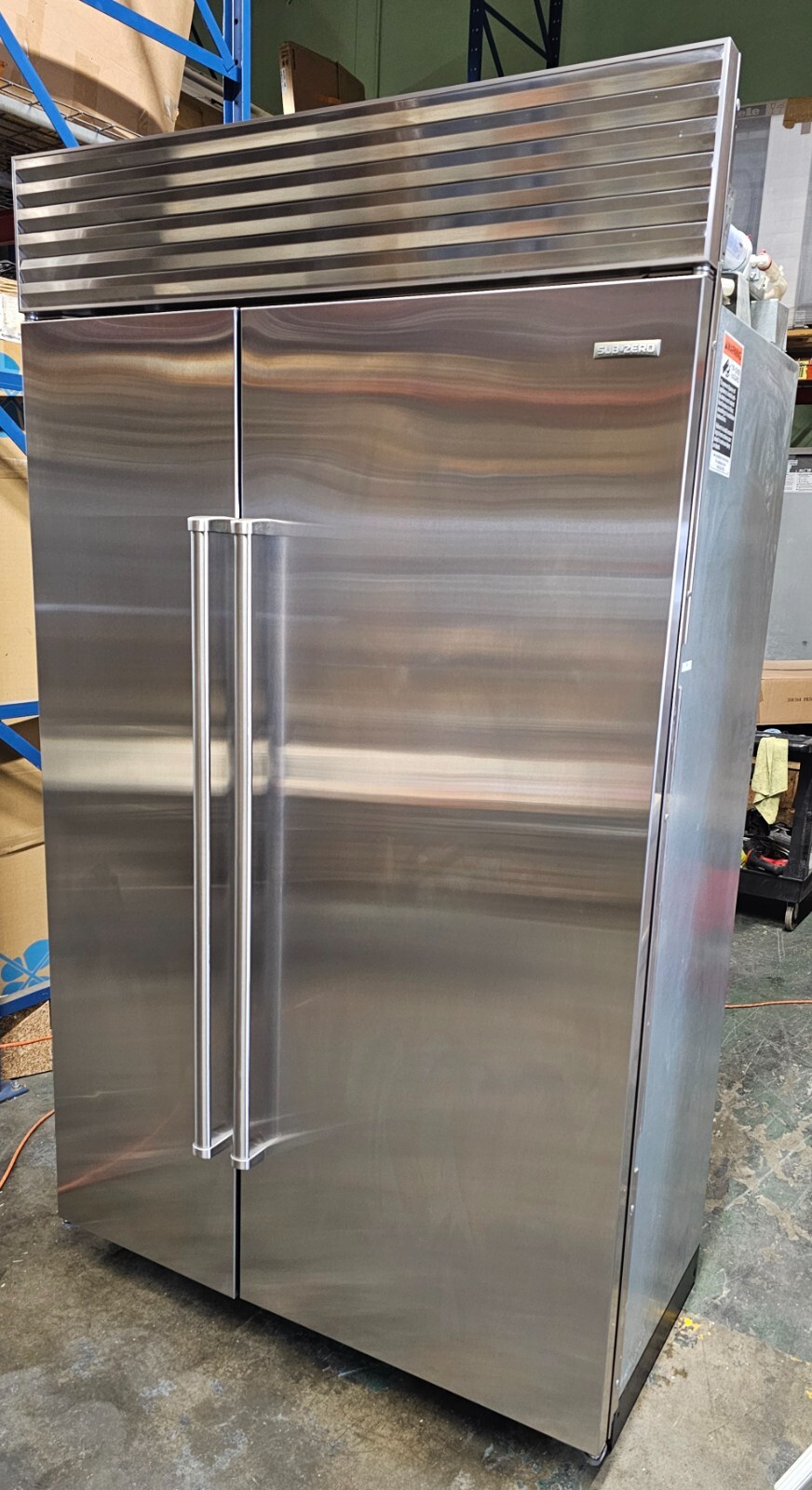 SubZero BI48SSPH 48 Inch Counter Depth BuiltIn Side by Side Smart