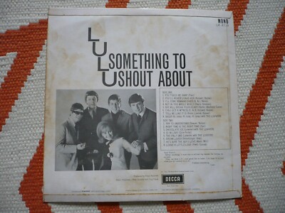 Lulu Something To Shout About Vinyl UK 1965 Decca Unboxed Mono 1st