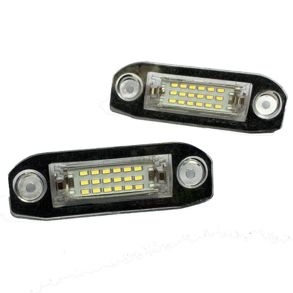 2X Volvo LED License Number Plate Lights Lamp V60 V70 C70 S40 S60 XC70 Canbus eBay
