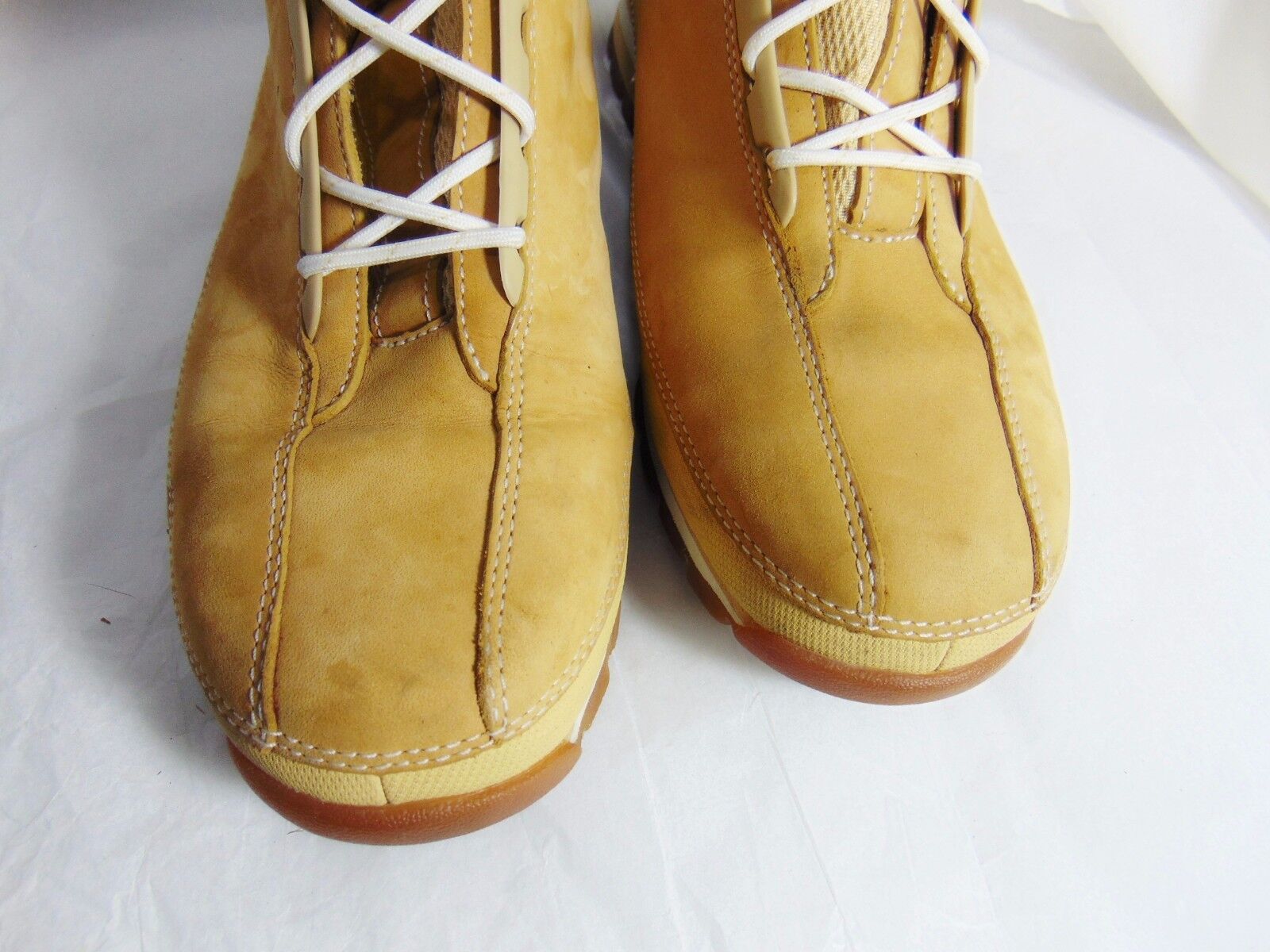 TIMBERLAND Vintage 90's Men's Boots Sz 9.5 M Tan … - image 11