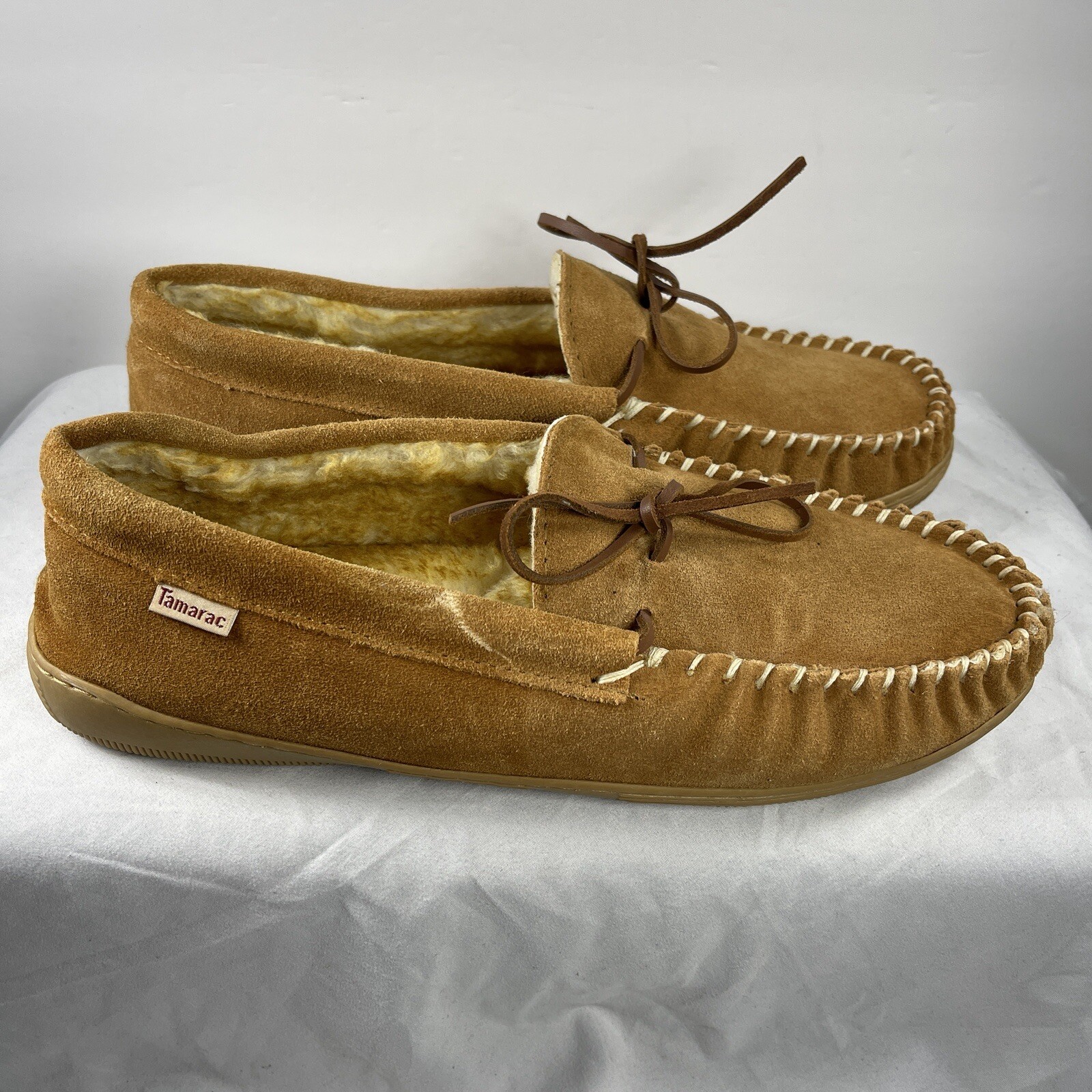 Tamarac Mens Camper Tan Cowhide 