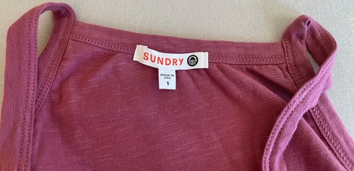VARIEDAD Vestido Solero Tejido Slub en Niveles Tanque Verano Playa 1 S Berry $158 - Imagen 7 de 9